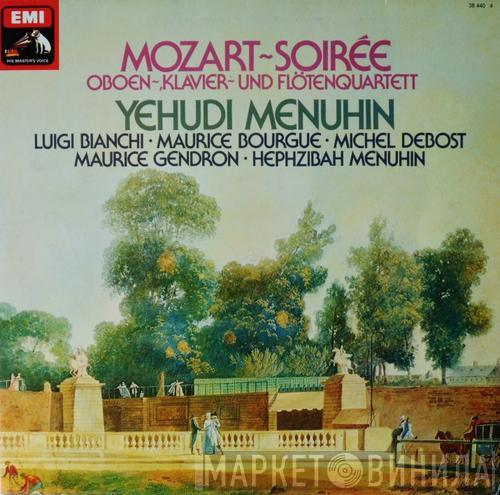 - Wolfgang Amadeus Mozart , Yehudi Menuhin , Luigi Alberto Bianchi , Maurice Bourgue , Michel Debost , Maurice Gendron  Hephzibah Menuhin  - Mozart-Soirée - Oboen-, Klavier- Und Flötenquartett