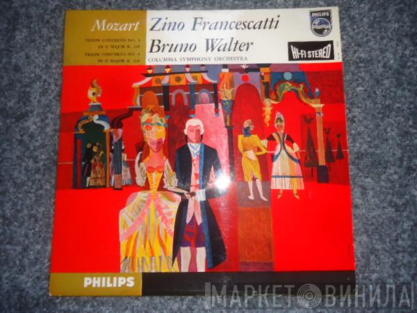 Wolfgang Amadeus Mozart, Zino Francescatti, Bruno Walter, Columbia Symphony Orchestra - Violin Concerto No.3 In G Major K.216 - Violin Concerto No.4 In D Major K.218