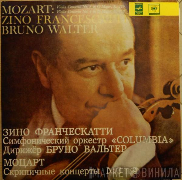 Wolfgang Amadeus Mozart, Zino Francescatti, Columbia Symphony Orchestra, Bruno Walter - Скрипичные Концерты № 3 и 4