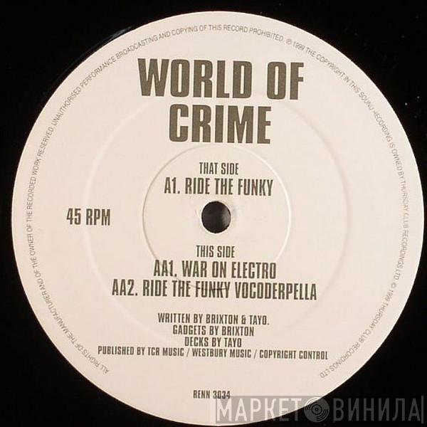 World Of Crime - Ride The Funky