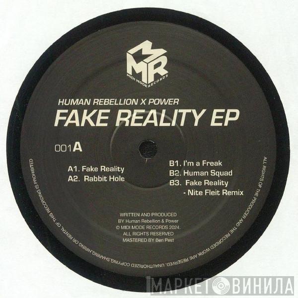 X Human Rebellion  - Fake Reality EP 