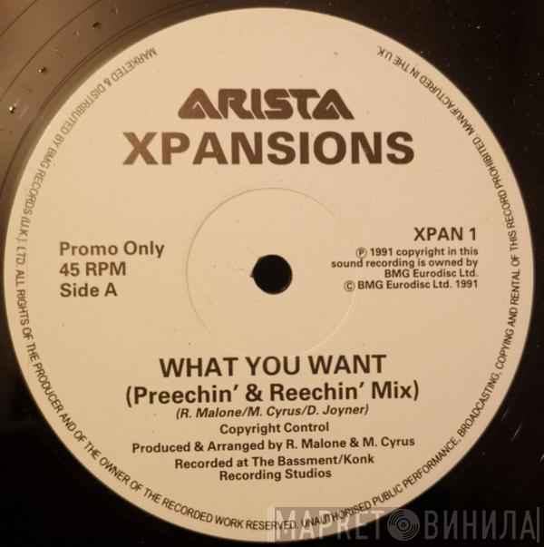 Xpansions - What You Want