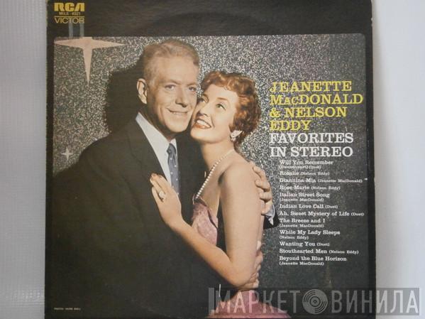 Y Jeanette MacDonald  Nelson Eddy  - Favorites In Stereo
