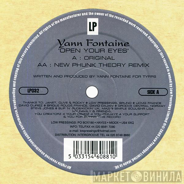  Yann Fontaine  - Open Your Eyes