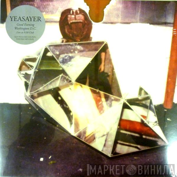 Yeasayer - Good Evening Washington D.C.: Live At 9:30 Club