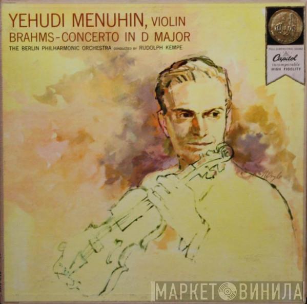 , Yehudi Menuhin , Johannes Brahms , Berliner Philharmoniker  Rudolf Kempe  - Violin Concerto In D Major