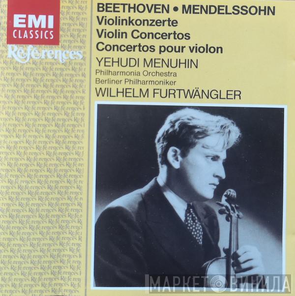 , Yehudi Menuhin , Philharmonia Orchestra , Berliner Philharmoniker , Wilhelm Furtwängler , Ludwig van Beethoven  Felix Mendelssohn-Bartholdy  - Violinkonzerte - Violin Concertos - Concertos Pour Violon