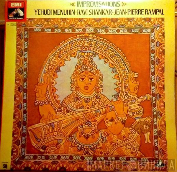 Yehudi Menuhin, Ravi Shankar, Jean-Pierre Rampal - Improvisations = Improvisaciones