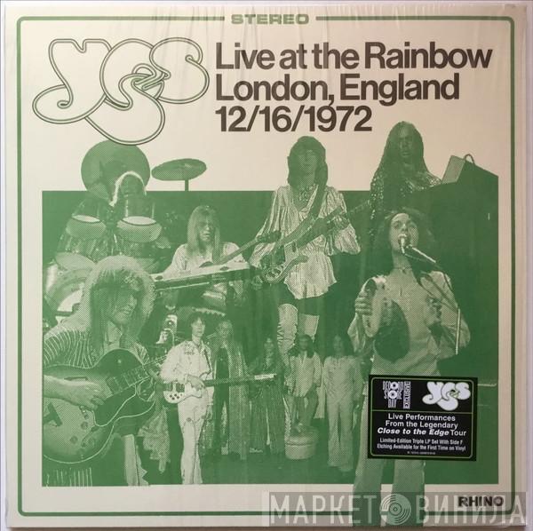 Yes - Live At The Rainbow London, England 12/16/1972