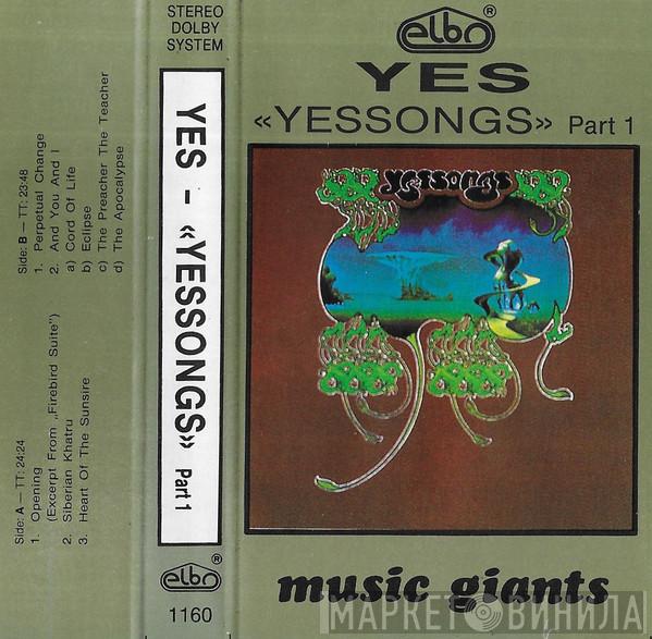  Yes  - Yessongs Part 1