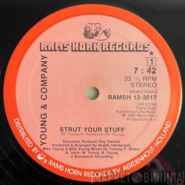  Young & Company  - Strut Your Stuff /  	Got To Be Free