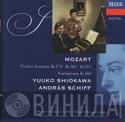 Yuuko Shiokawa, András Schiff, Wolfgang Amadeus Mozart - Sonatas And Variations For Violin And Piano