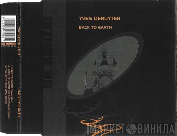  Yves Deruyter  - Back To Earth