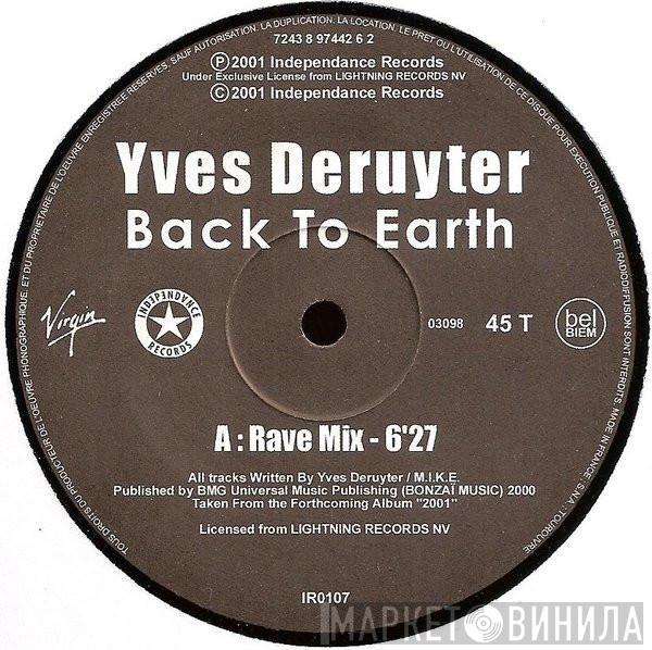  Yves Deruyter  - Back To Earth