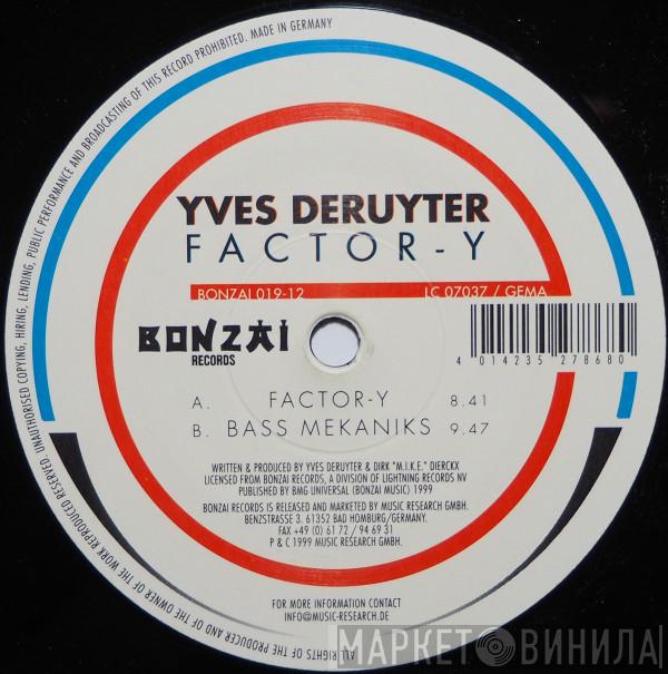  Yves Deruyter  - Factor-Y