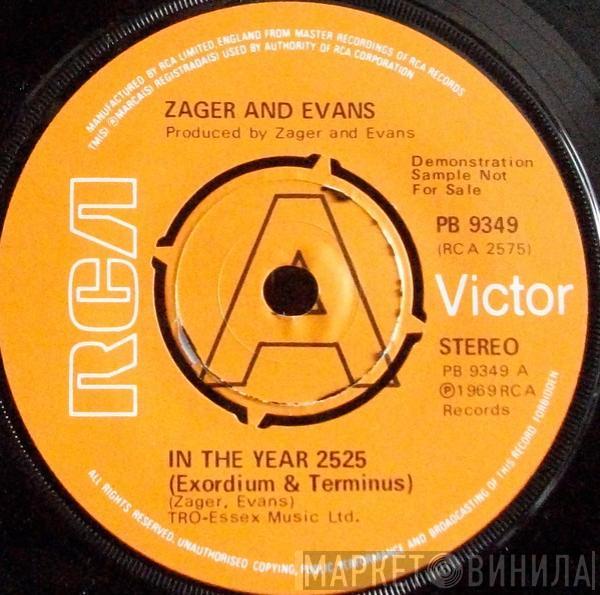 Zager & Evans - In The Year 2525 (Exordium And Terminus) / Little Kids
