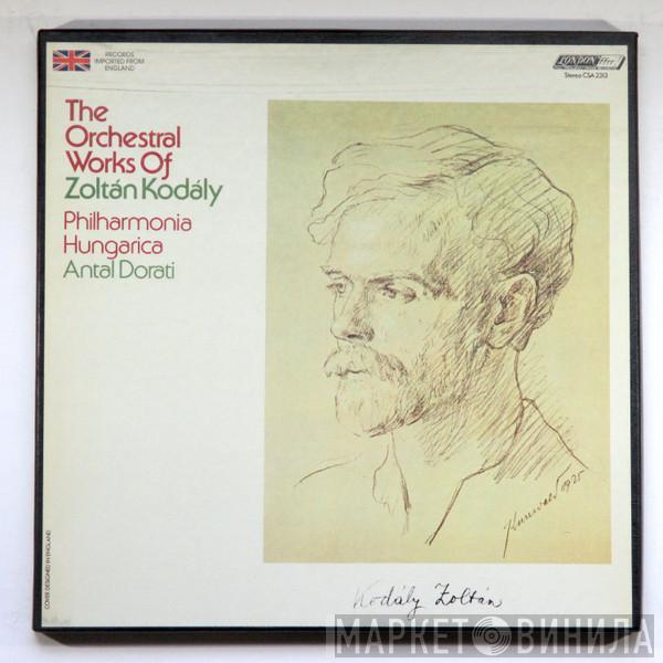 , Zoltán Kodály , Philharmonia Hungarica  Antal Dorati  - The Orchestral Works Of Zoltán Kodály