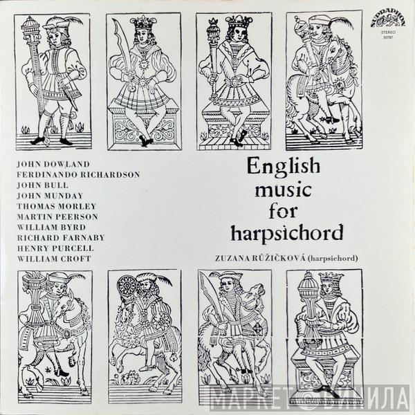  Zuzana Růžičková  - English Music For Harpsichord