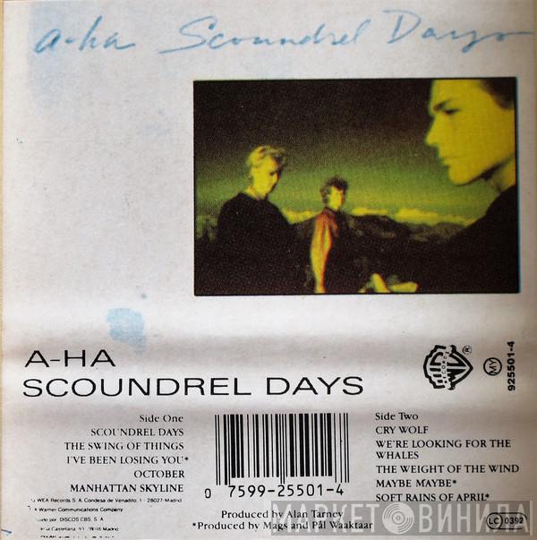  a-ha  - Scoundrel Days