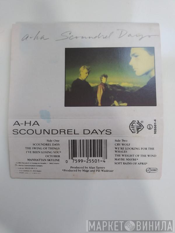  a-ha  - Scoundrel Days