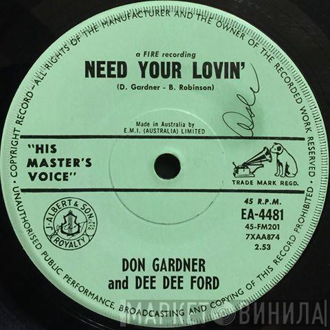 and Don Gardner  Dee Dee Ford  - Need Your Lovin'