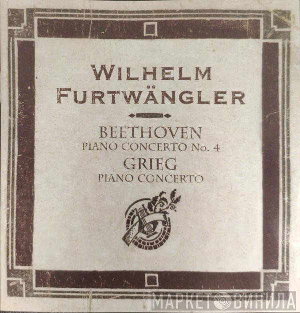 conducting Wilhelm Furtwängler , Berliner Philharmoniker / Wiener Philharmoniker  Ludwig van Beethoven  - Piano Conerto No.4 / Greig Piano Concerto