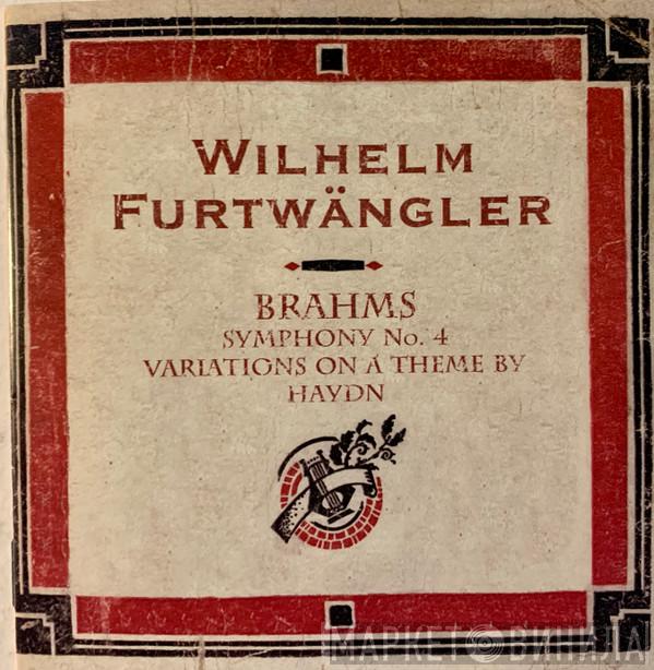 conducting Wilhelm Furtwängler / Berliner Philharmoniker  Johannes Brahms  - Symphony No. 4 / Variations on a theme by Haydn