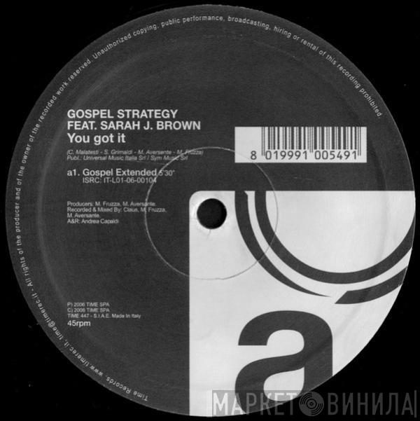 feat. Gospel Strategy  Sarah J. Brown  - You Got It