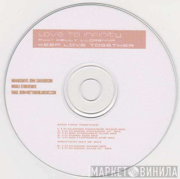 feat. Love To Infinity  Kelly Llorenna  - Keep Love Together