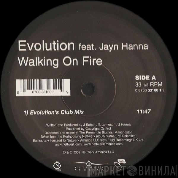 feat. Evolution  Jayn Hanna  - Walking On Fire (Remixes)