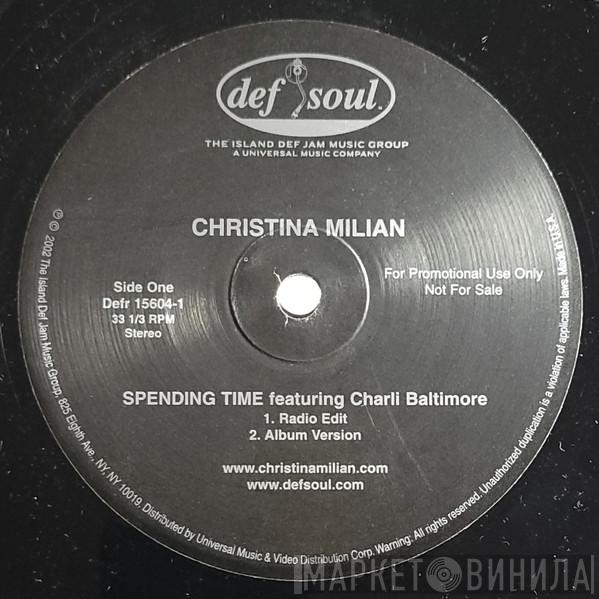 featuring Christina Milian  Charli Baltimore  - Spending Time