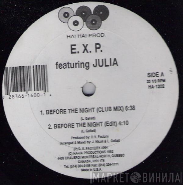 featuring E.X.P.  Julia   - Before The Night