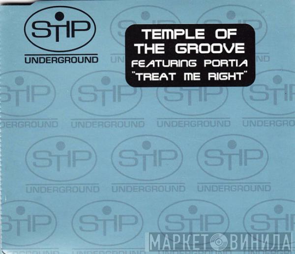 featuring Temple Of The Groove  Portia   - Treat Me Right