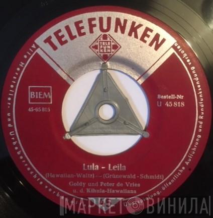 u. d. Goldy Und Peter De Vries  Kihula-Hawaiians  - Lula - Leila / Fern Am Strande Von Samoa