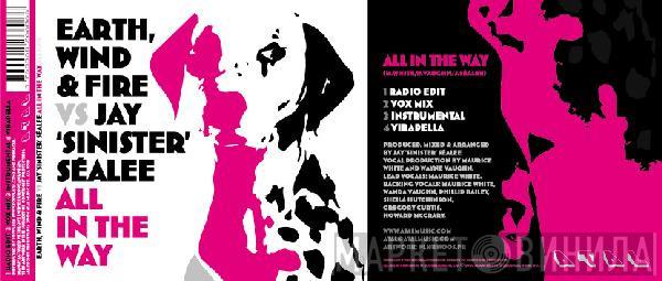 vs. Earth, Wind & Fire  Jay "Sinister" Sealée  - All In The Way
