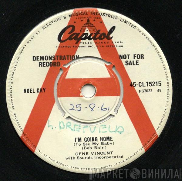 with Gene Vincent  Sounds Incorporated  - I'm Going Home / Love Of A Man