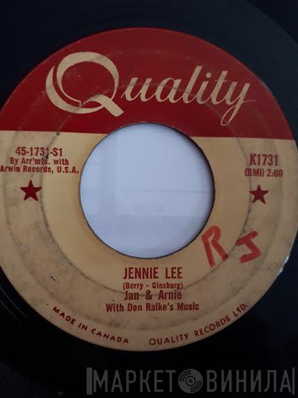 with Jan & Arnie  Don Ralke Orchestra  - Jennie Lee