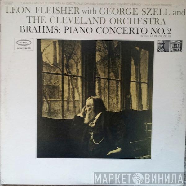 with Leon Fleisher and George Szell / The Cleveland Orchestra  Johannes Brahms  - Concerto No. 2 In B-Flat Major