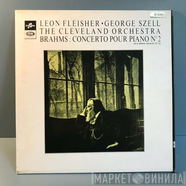 with Leon Fleisher and George Szell / The Cleveland Orchestra  Johannes Brahms  - Concerto Pour Piano N°2