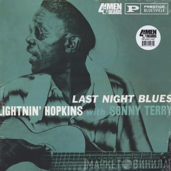 with Lightnin' Hopkins  Sonny Terry  - Last Night Blues