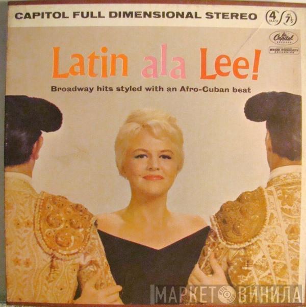 with Peggy Lee  Jack Marshall's Music  - Latin ala Lee!