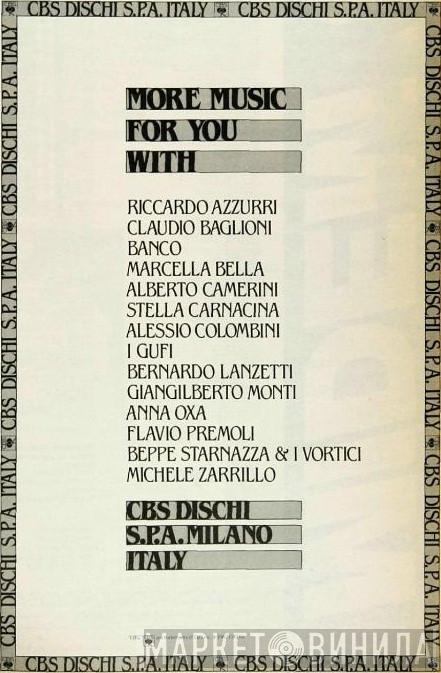 CBS Dischi S.p.A. - Винил CD и Кассеты лейбла CBS Dischi S.p.A. на сайте МаркетВинила