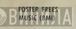 Foster Frees Music - Винил CD и Кассеты лейбла Foster Frees Music на сайте МаркетВинила