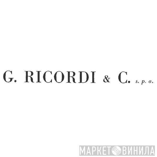 G. Ricordi & C. S.p.A. - Винил CD и Кассеты лейбла G. Ricordi & C. S.p.A. на сайте МаркетВинила