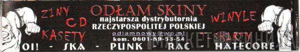 Odłam Skiny Production - Винил CD и Кассеты лейбла Odłam Skiny Production на сайте МаркетВинила