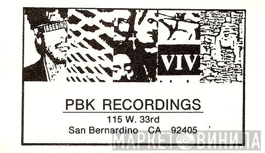 PBK Recordings - Винил CD и Кассеты лейбла PBK Recordings на сайте МаркетВинила