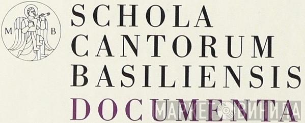 Schola Cantorum Basiliensis Documenta - Винил CD и Кассеты лейбла Schola Cantorum Basiliensis Documenta на сайте МаркетВинила
