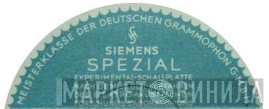 Siemens Spezial - Винил CD и Кассеты лейбла Siemens Spezial на сайте МаркетВинила