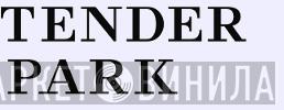 Tenderpark - Винил CD и Кассеты лейбла Tenderpark на сайте МаркетВинила